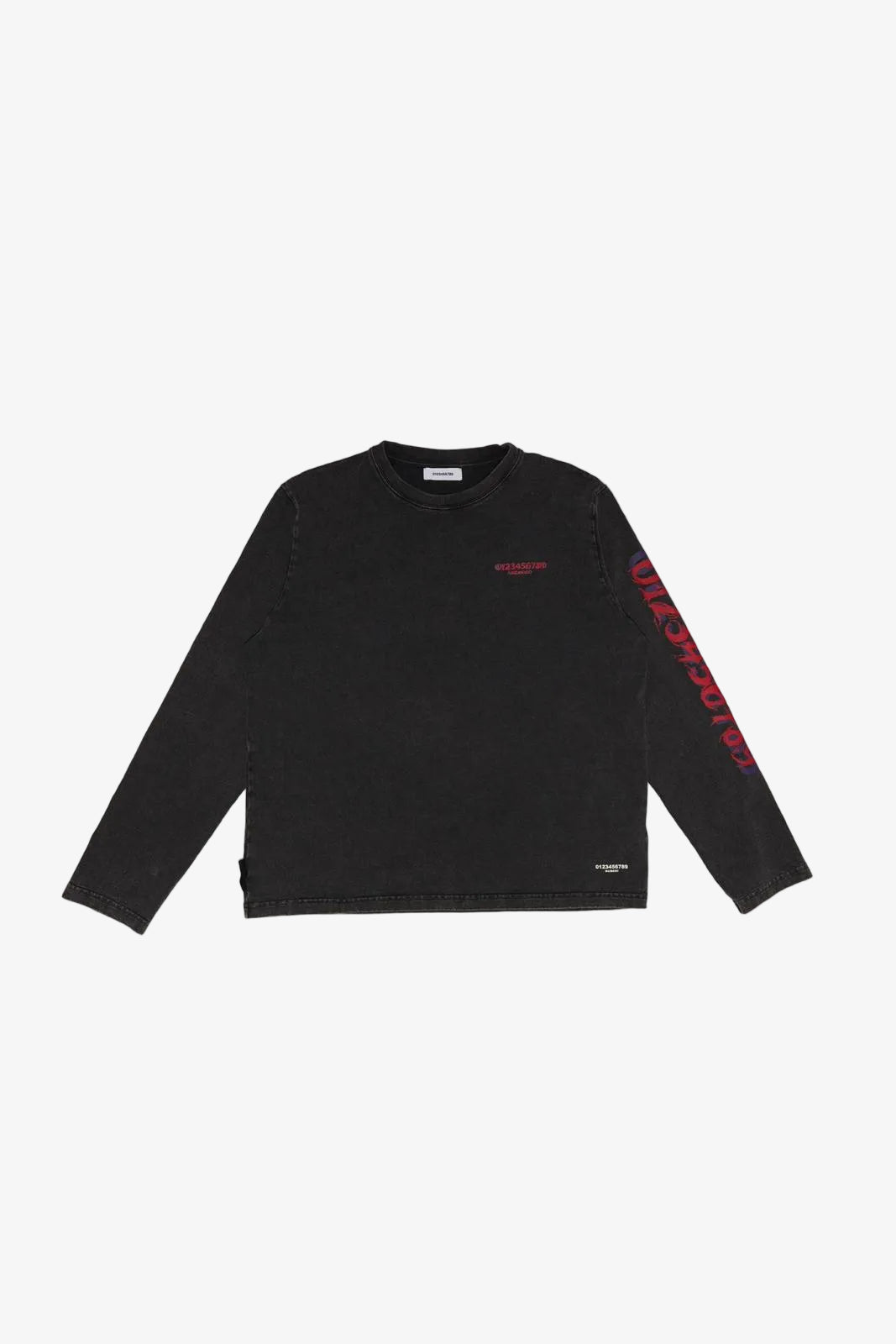 Longsleeve Numeri Archivio Black/Red