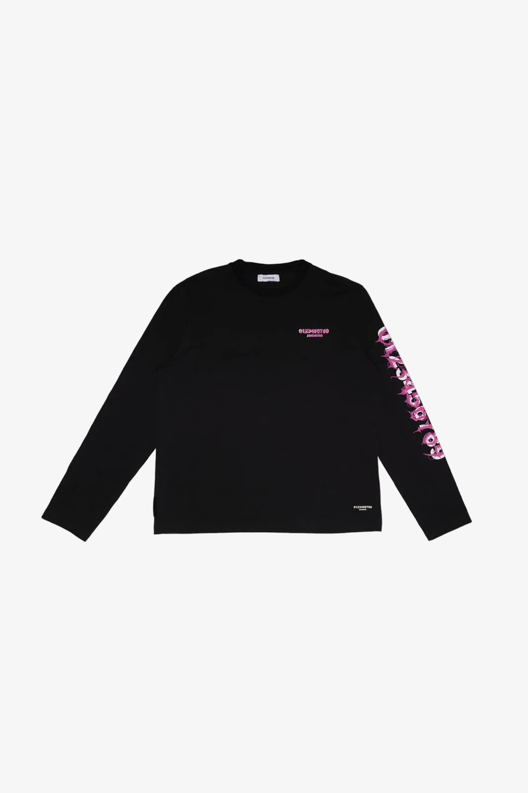Longsleeve Numeri Archivio Black/Pink