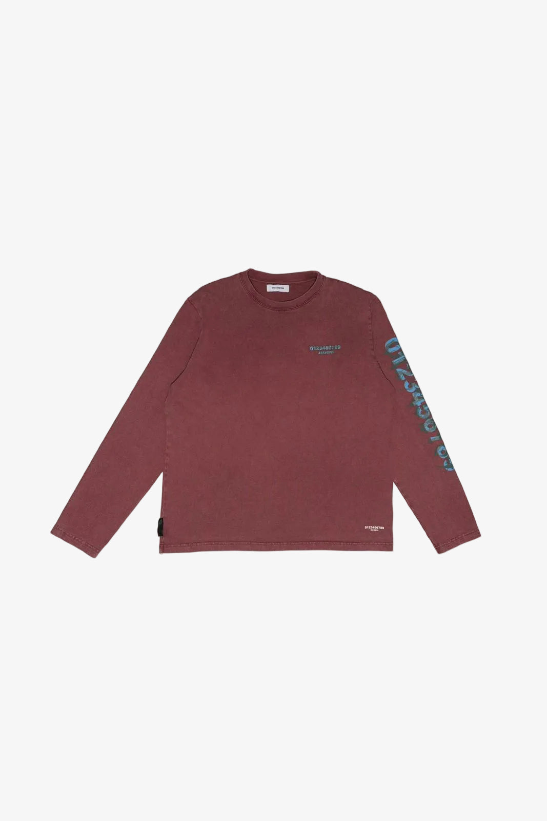 Longsleeve Numeri Archivio Red