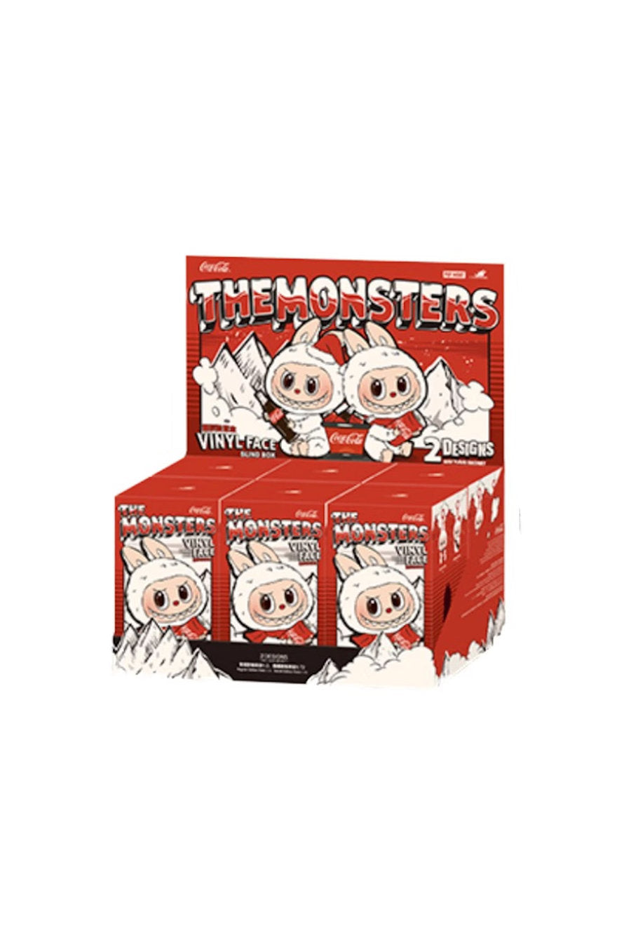 Pop Mart Labubu The Monsters Coca Cola Series Vinyl Face