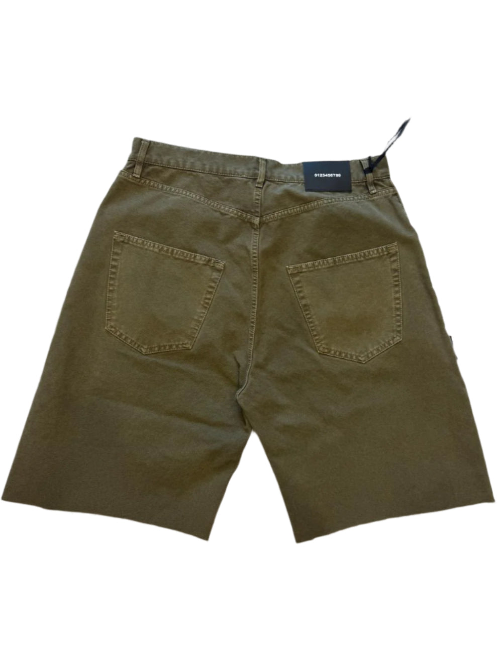 Short Denim Numeri Olive