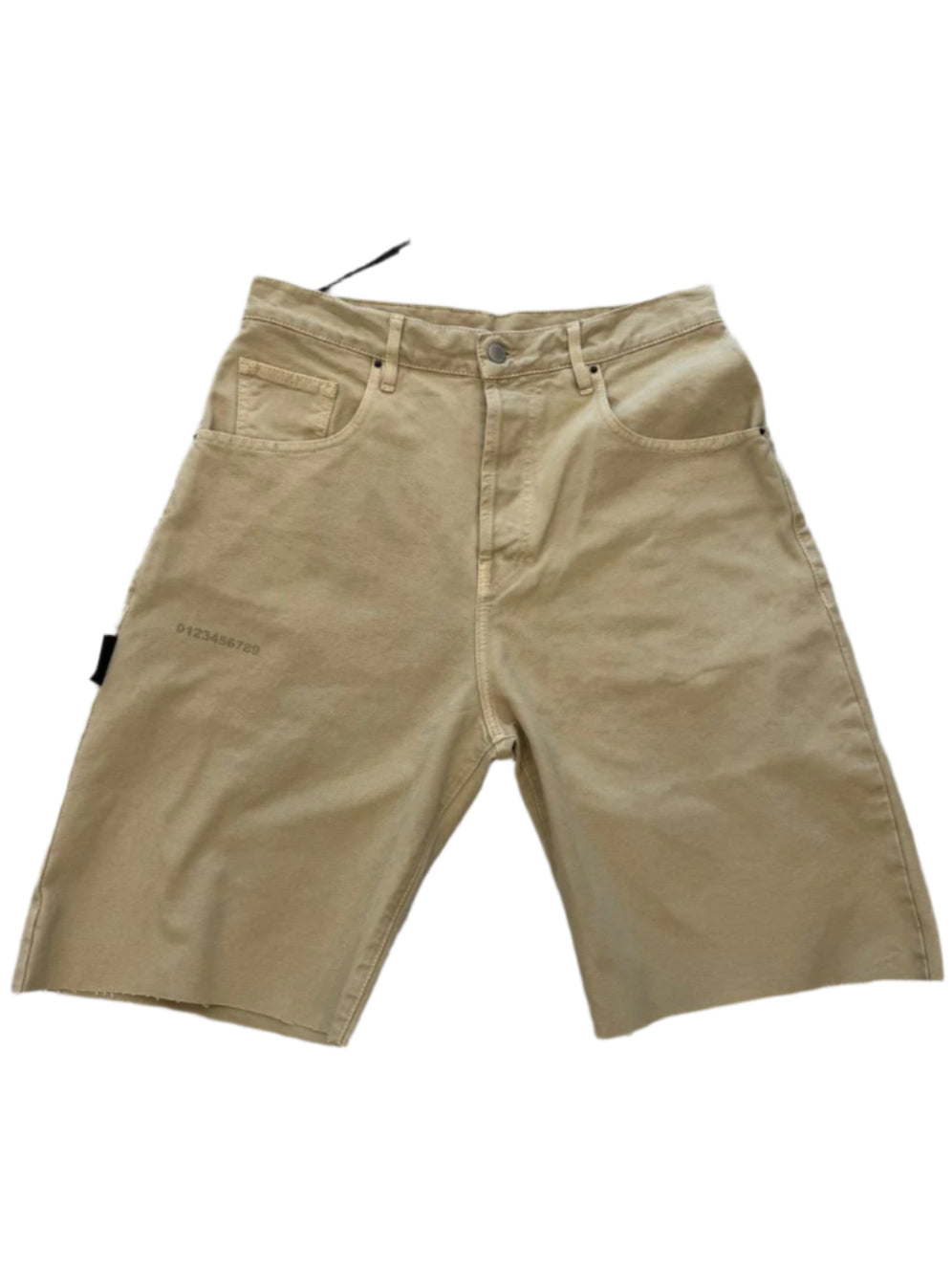 Short Denim Numeri Sand