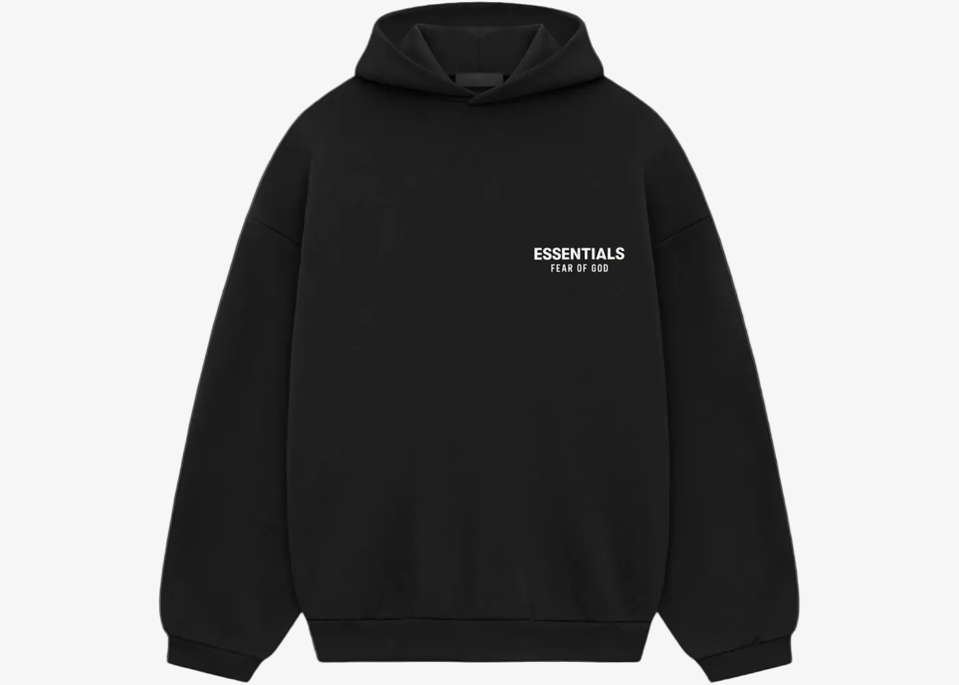 Fear of God Essentials Hoodie Black