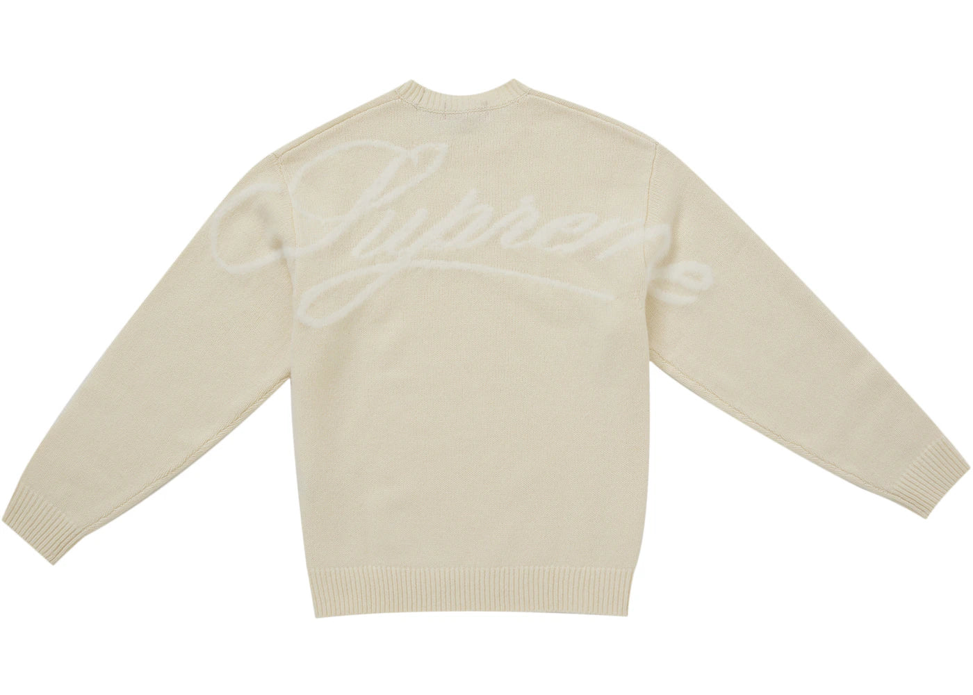 Maglione Supreme Angora Script Avorio