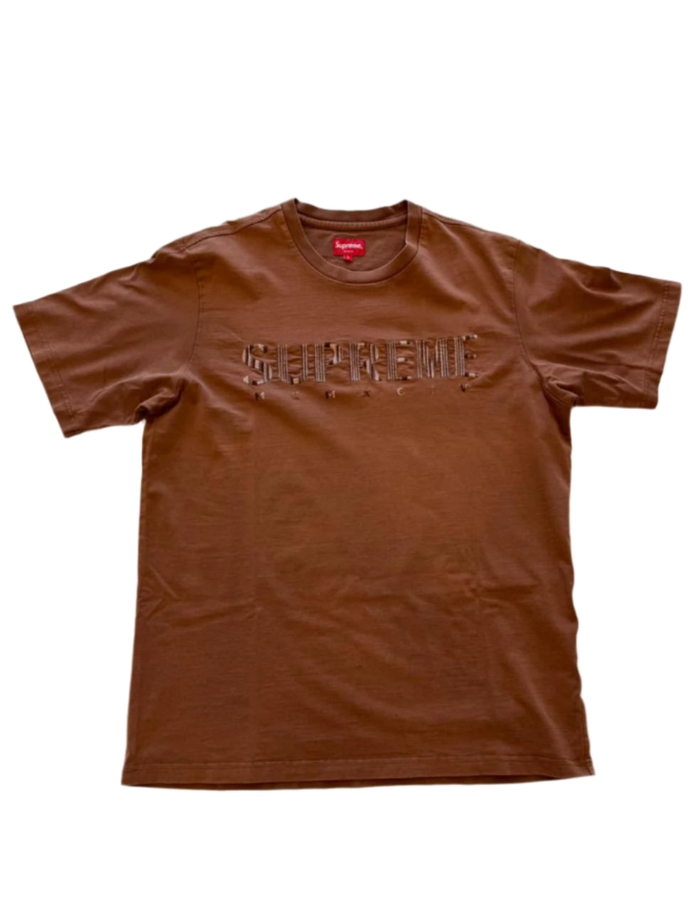 Supreme Brown Tee  1994 - Used
