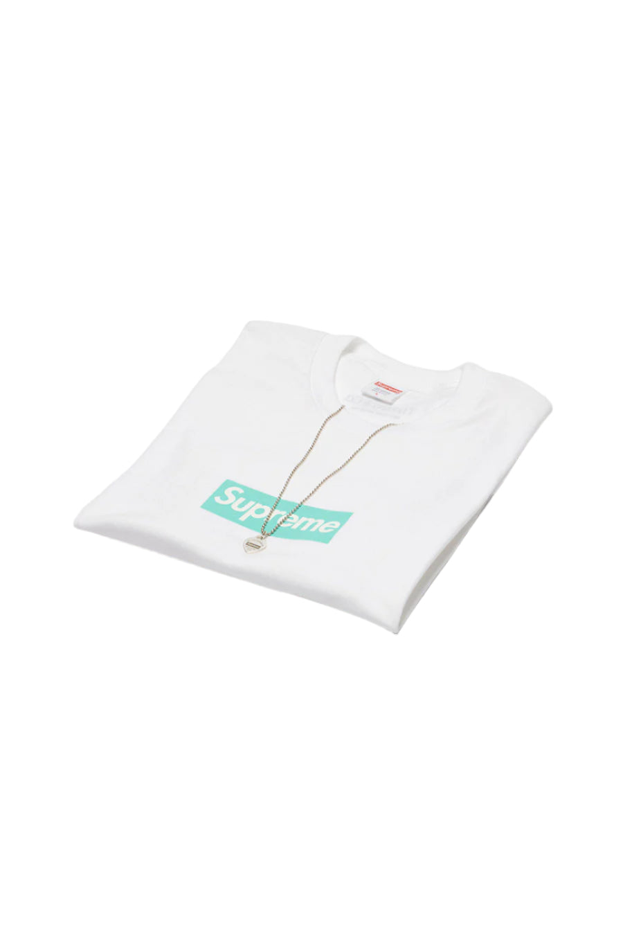 supreme box logo x tiffany tee