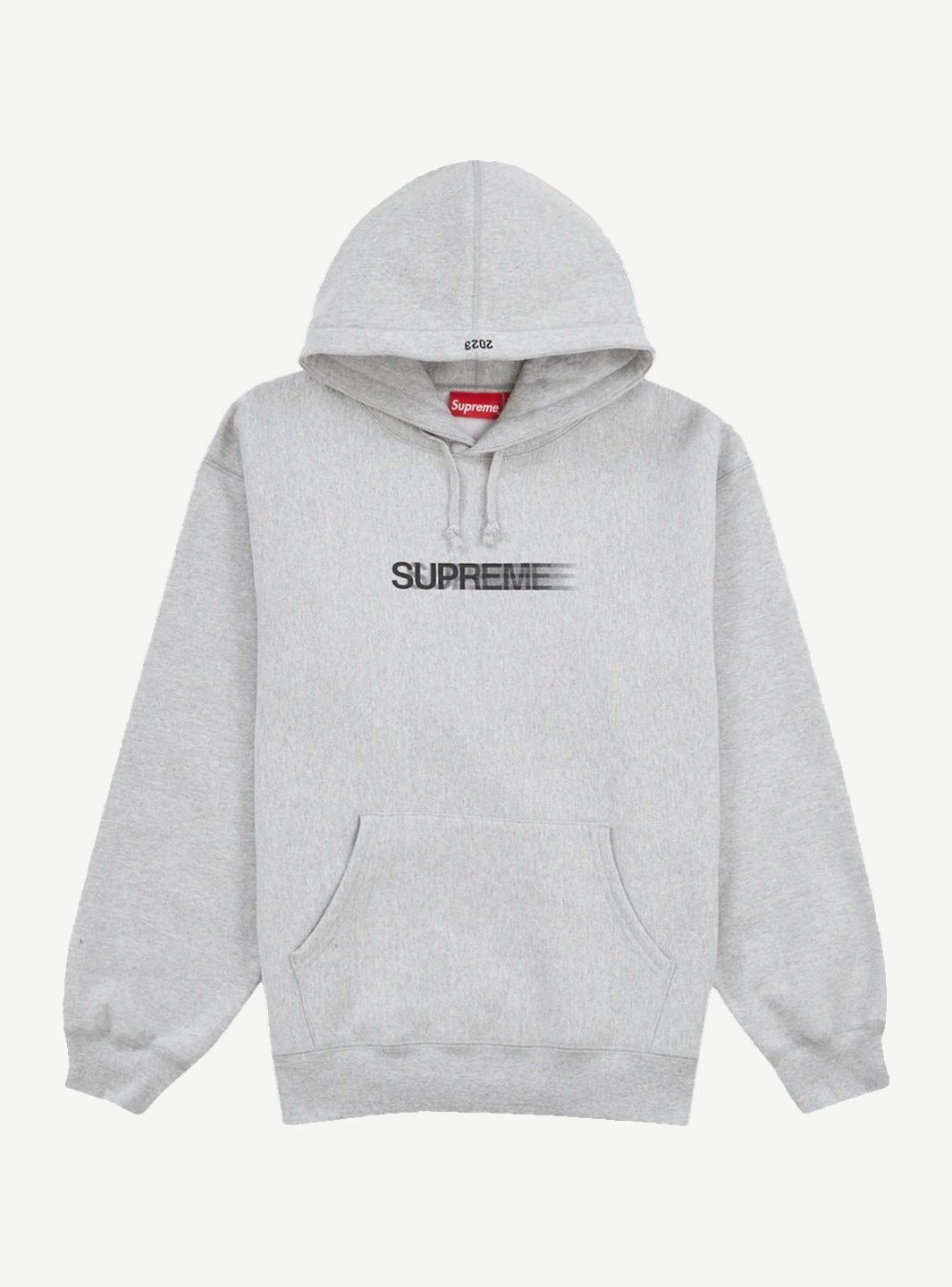 Supreme Motion Logo Hooded Sweatshirt (SS23) Heather Grey