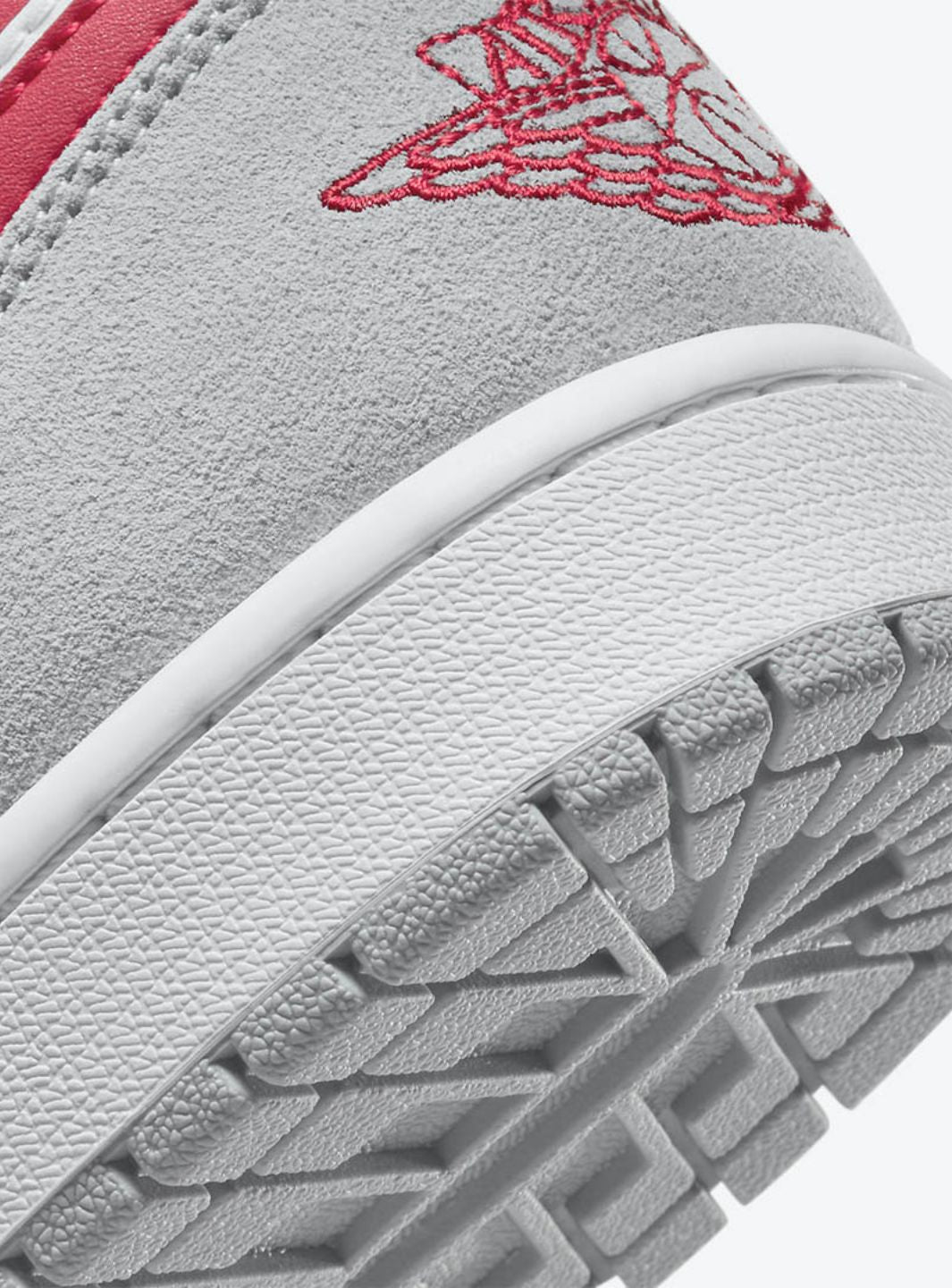 Air Jordan 1 Low SE Light Smoke Grey Gym Red