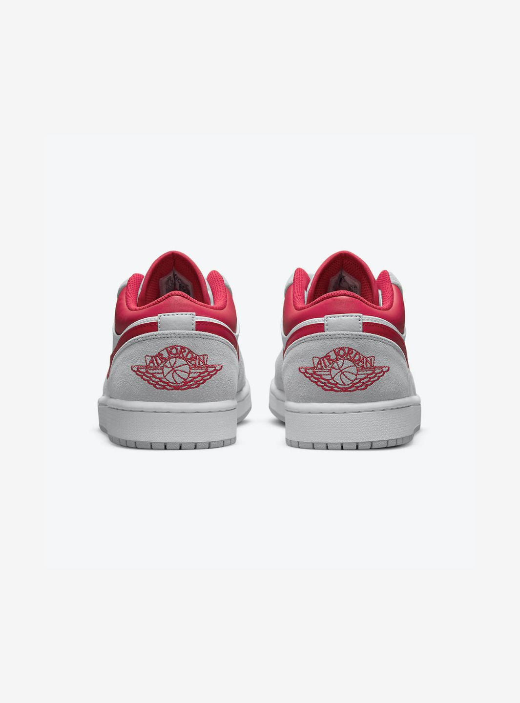 Air Jordan 1 Low SE Light Smoke Grey Gym Red