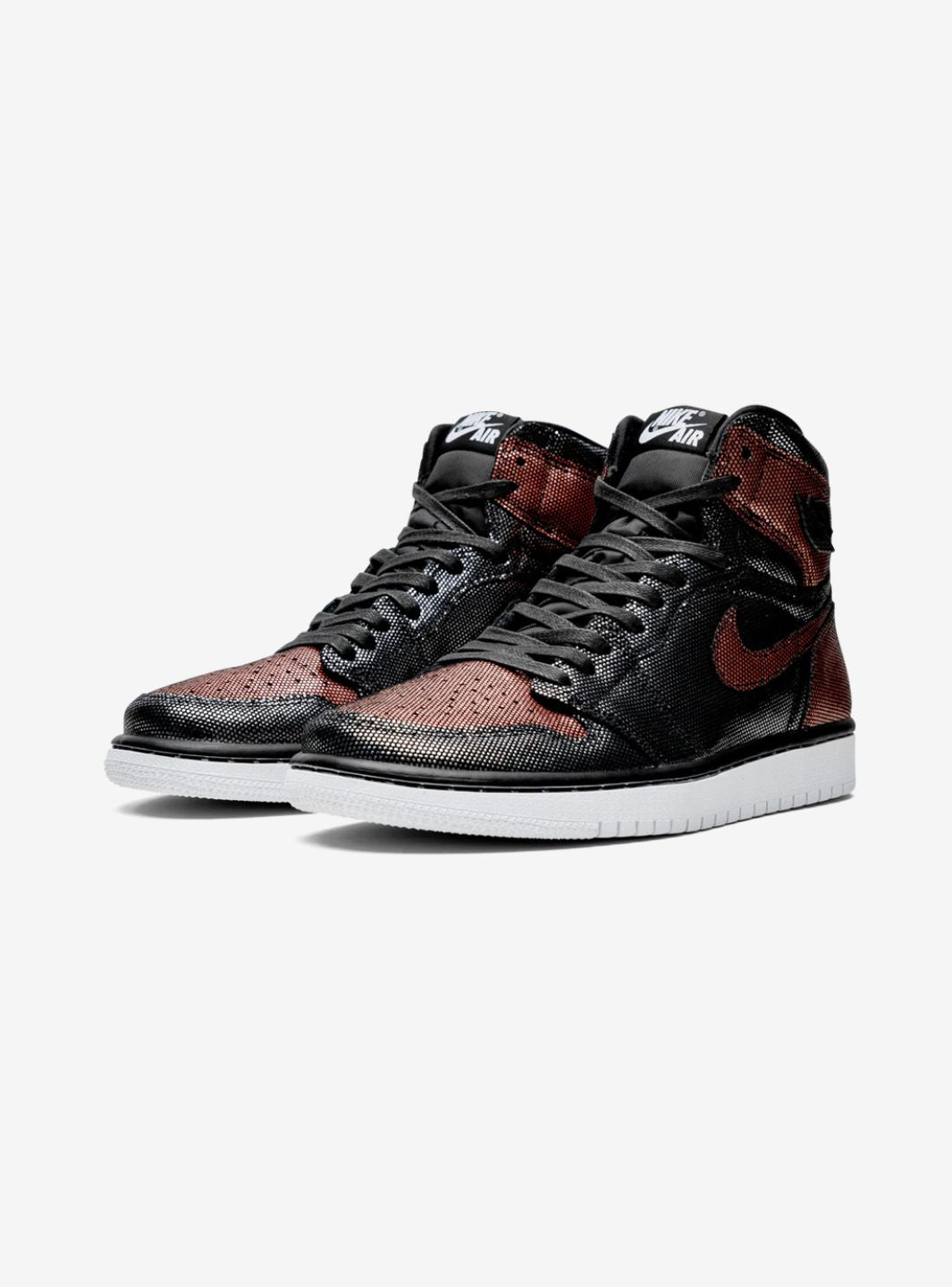 Air Jordan 1 Retro High Fearless Metallic Rose Gold