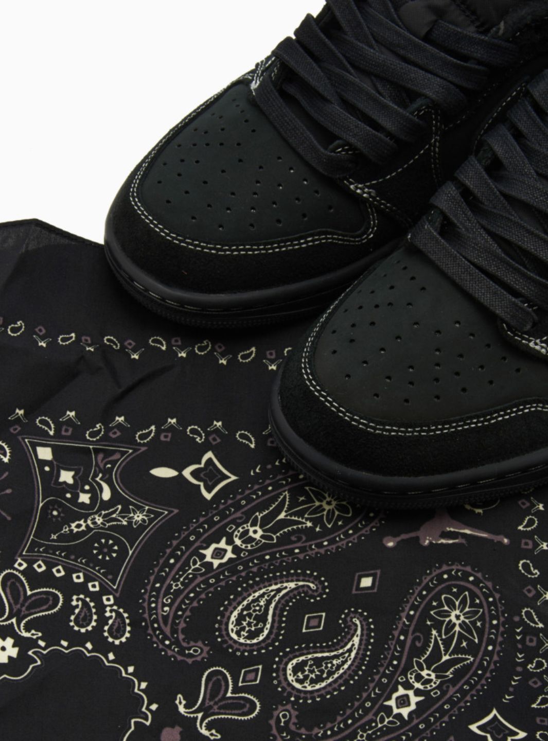 Air Jordan 1 Retro Low OG SP Travis Scott Black Phantom