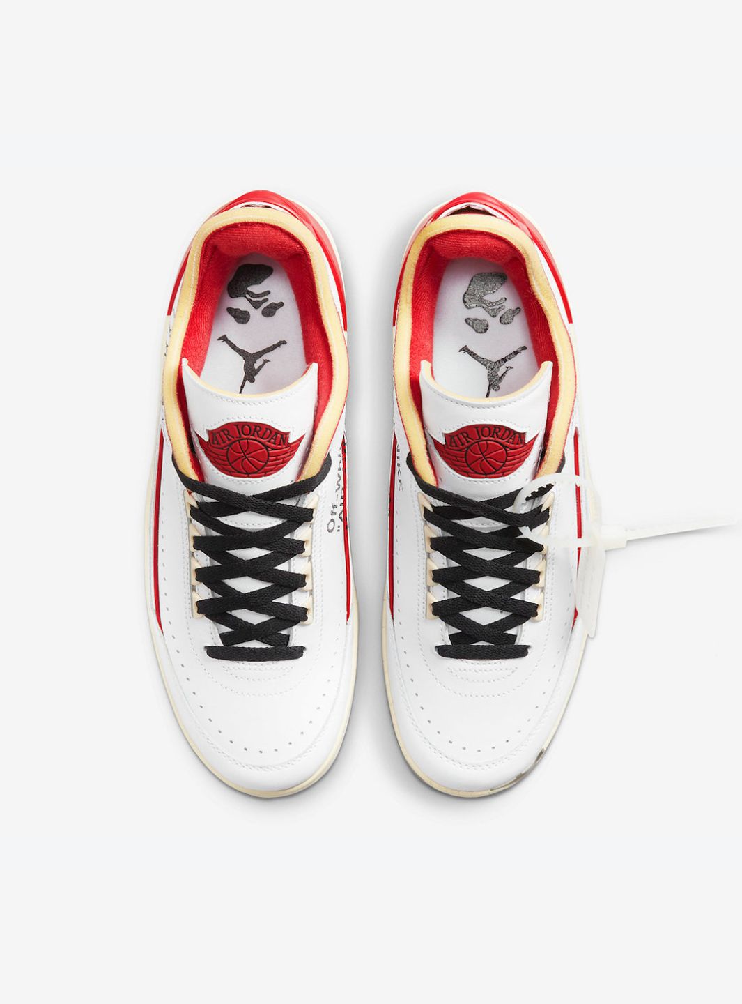 Air Jordan 2 Retro Low SP Off-White White Red