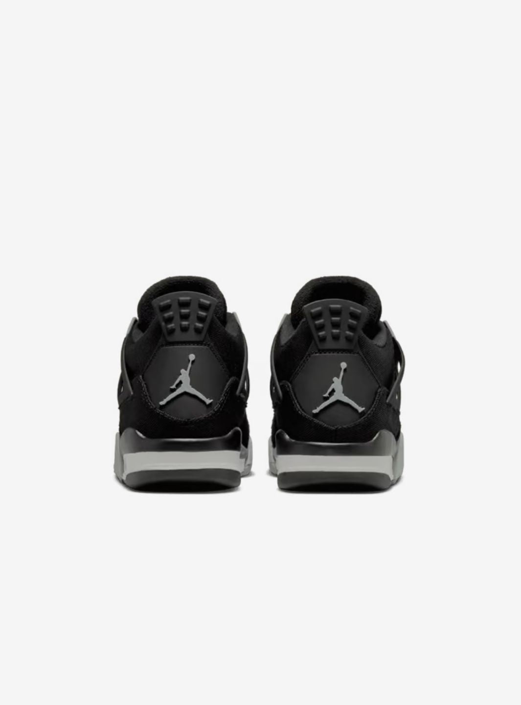 Air Jordan 4 Retro Black Canvas (GS)