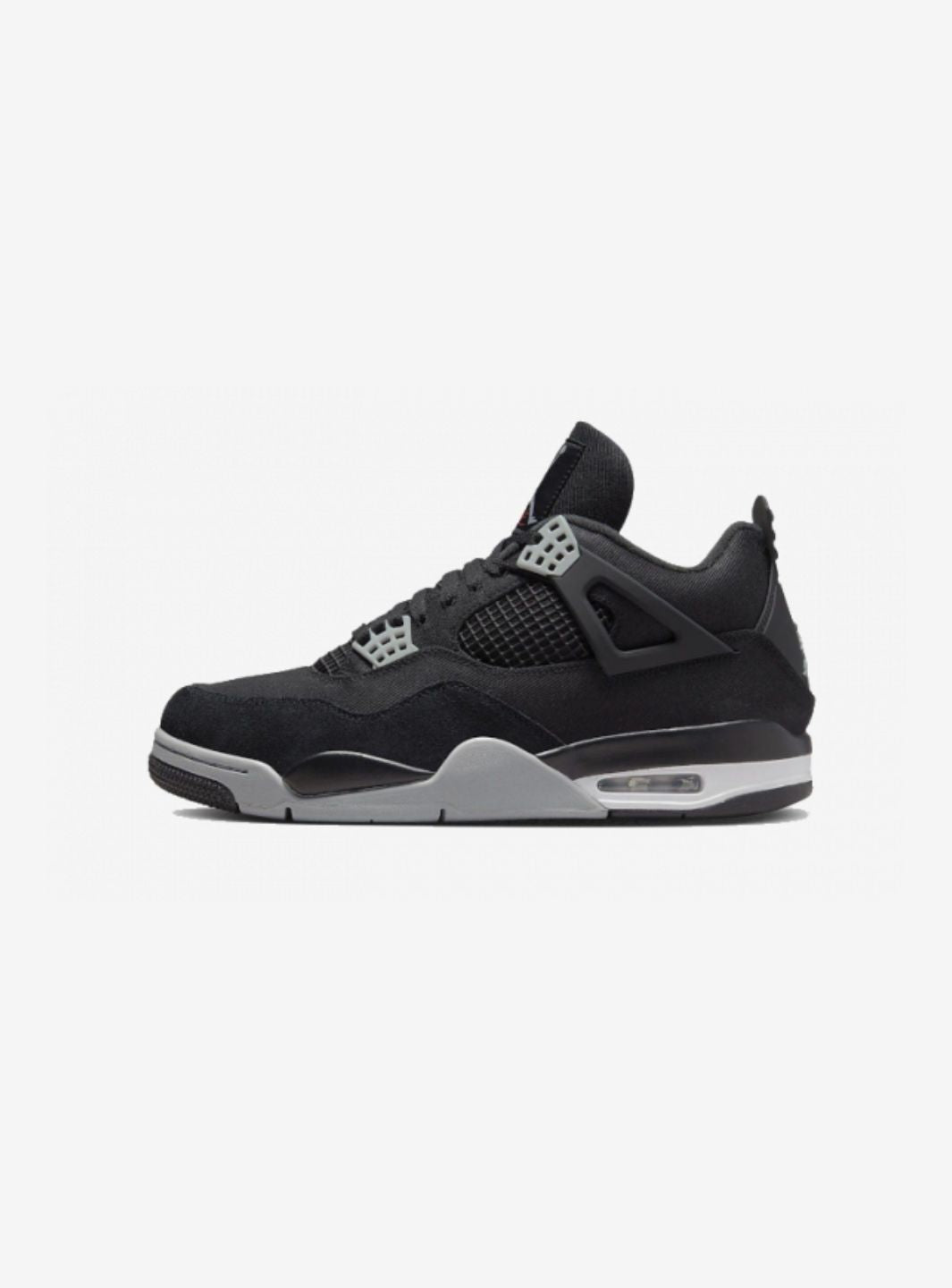 Air Jordan 4 Retro Black Canvas (GS)