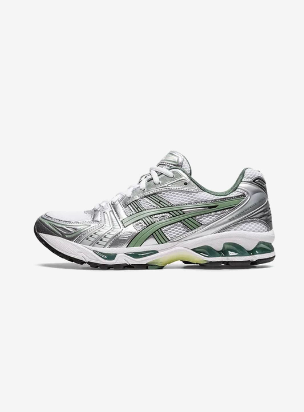 ASICS Gel-Kayano 14 White Pure Silver Slate Grey Sage