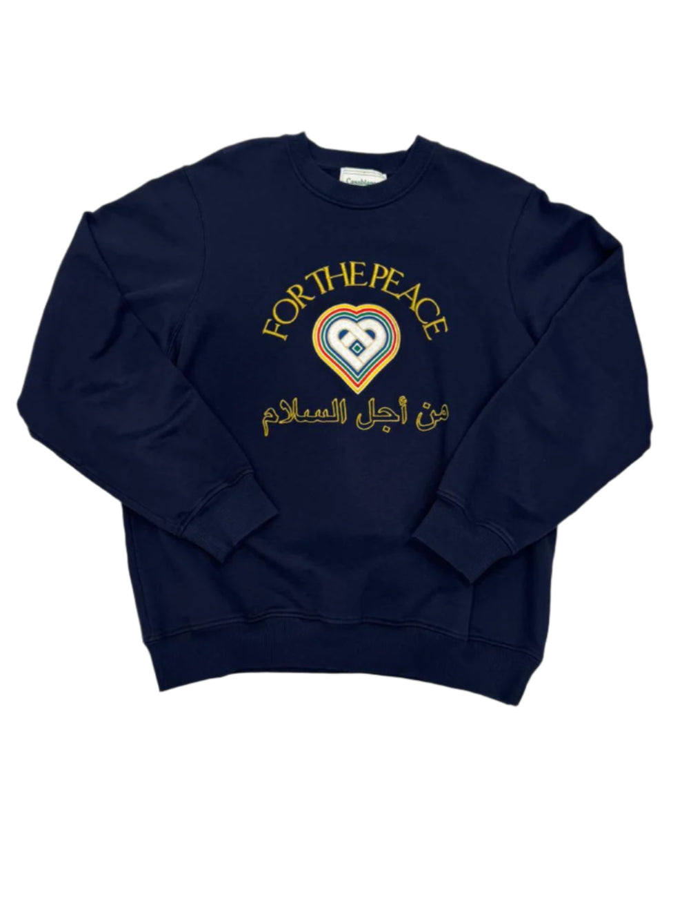 Casablanca peace crewneck navy - Used