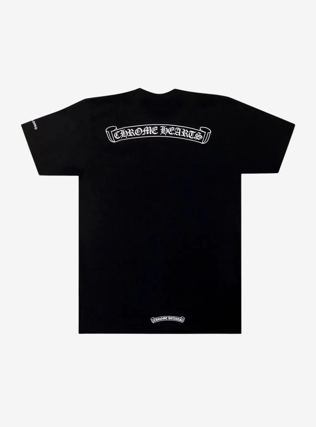 Chrome Hearts Scroll Logo T-Shirt Black