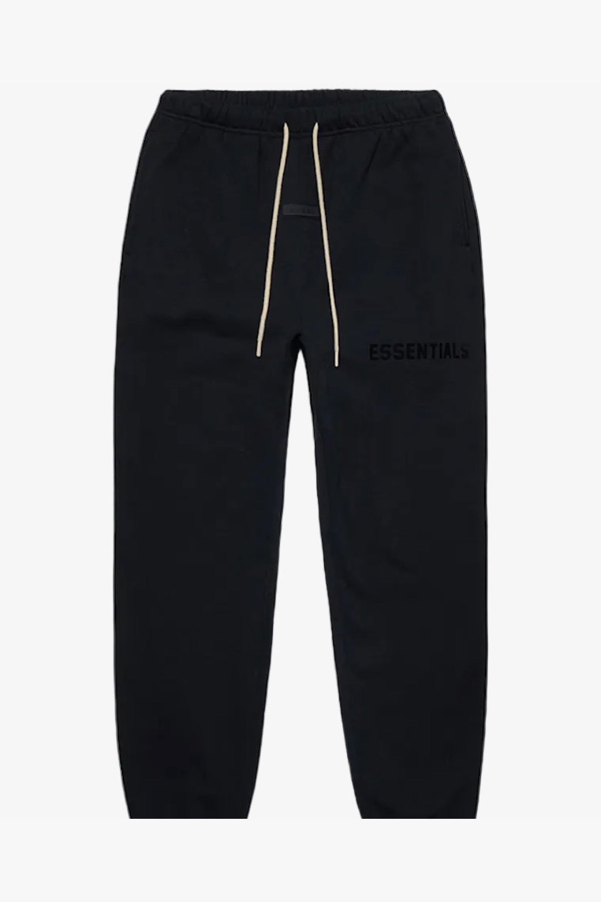 Fear of God Essentials Cream Drawstring Sweatpant Jet Black
