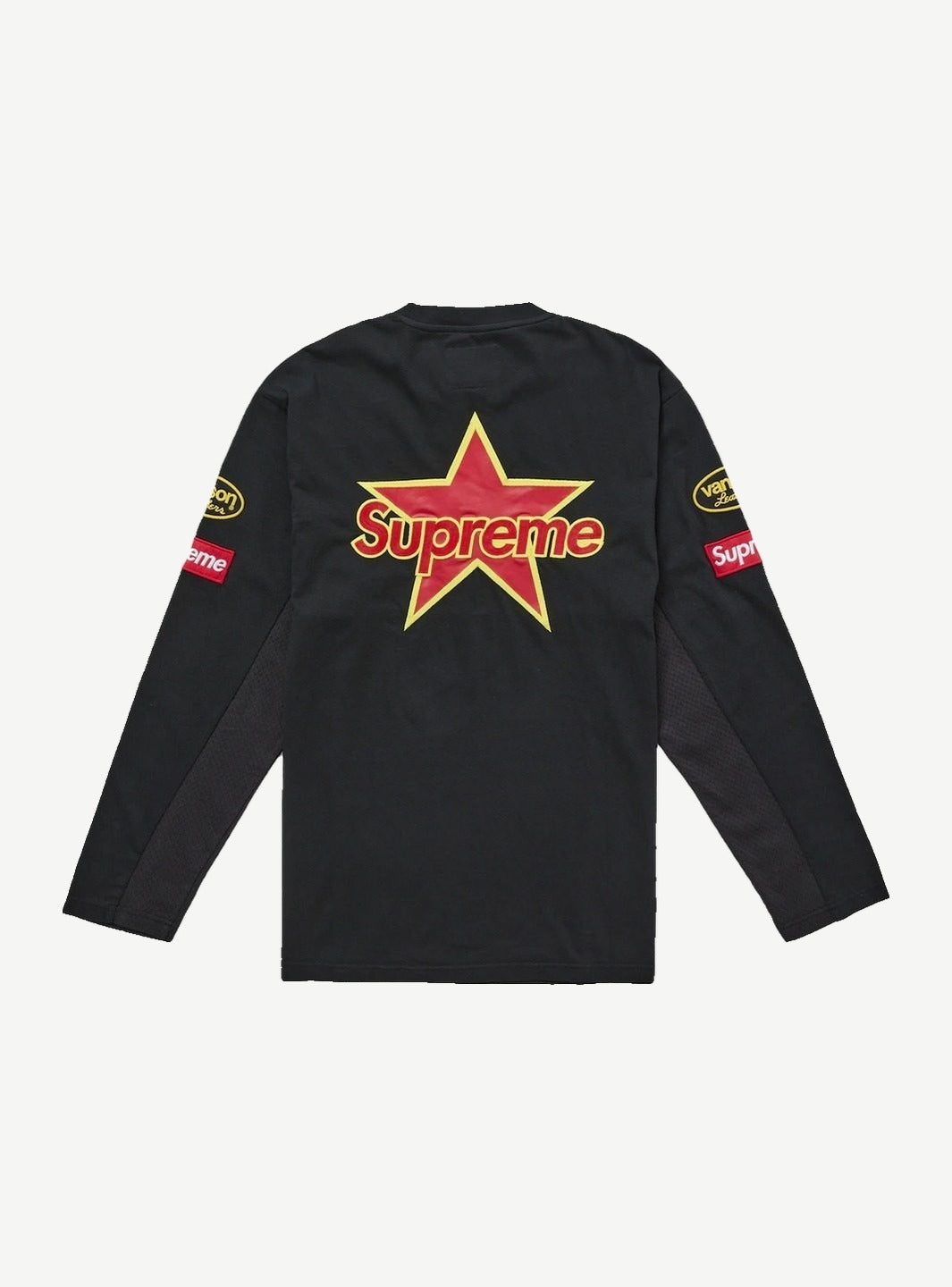 Supreme Vanson Leathers L/S Top Black