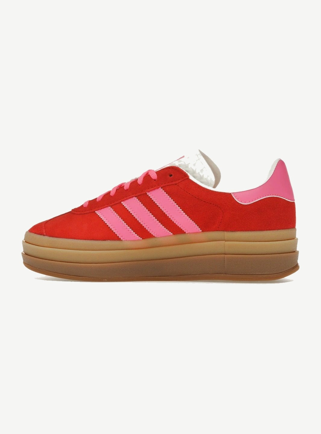 adidas Gazelle Bold Collegiate Red Lucid Pink (Women's)
