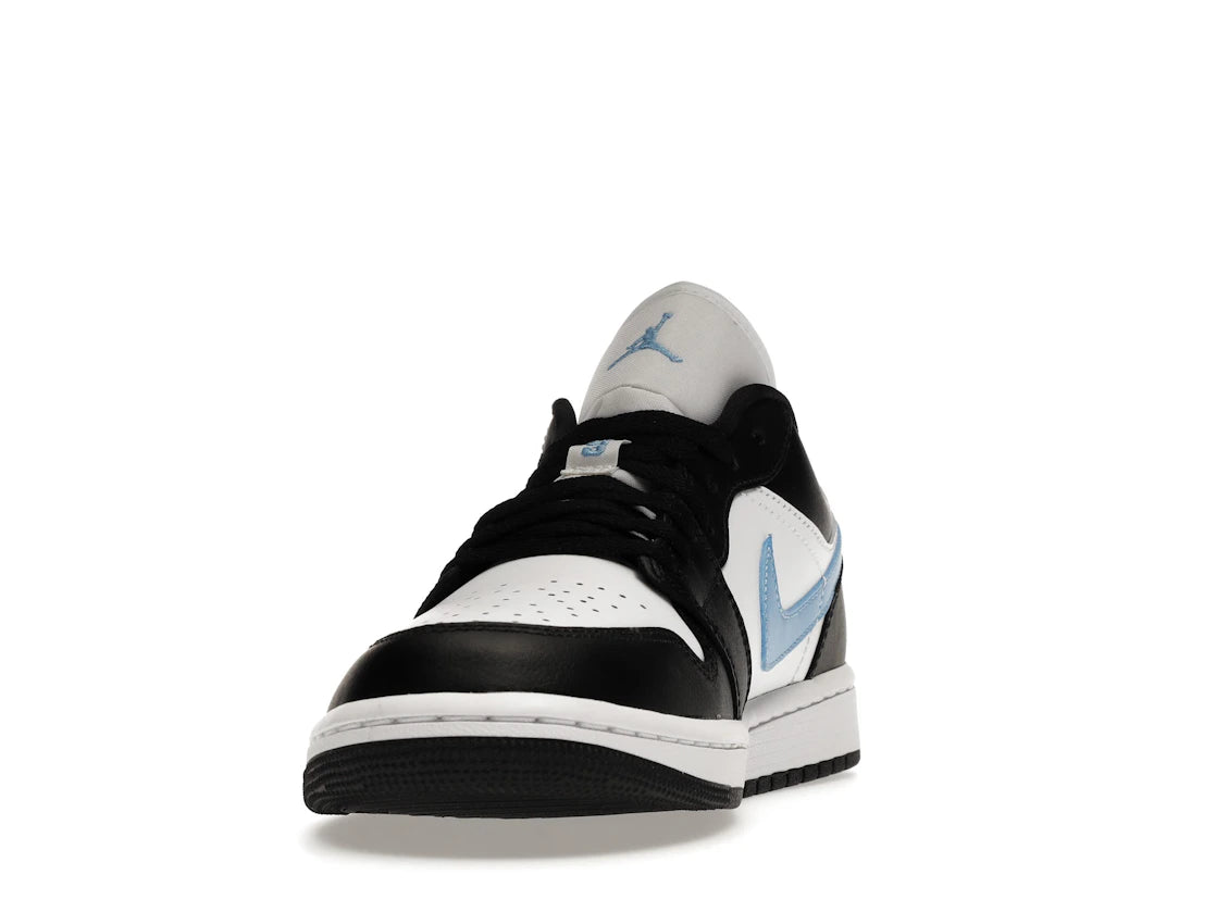 Jordan 1 Low Nero Blu Universitario Bianco