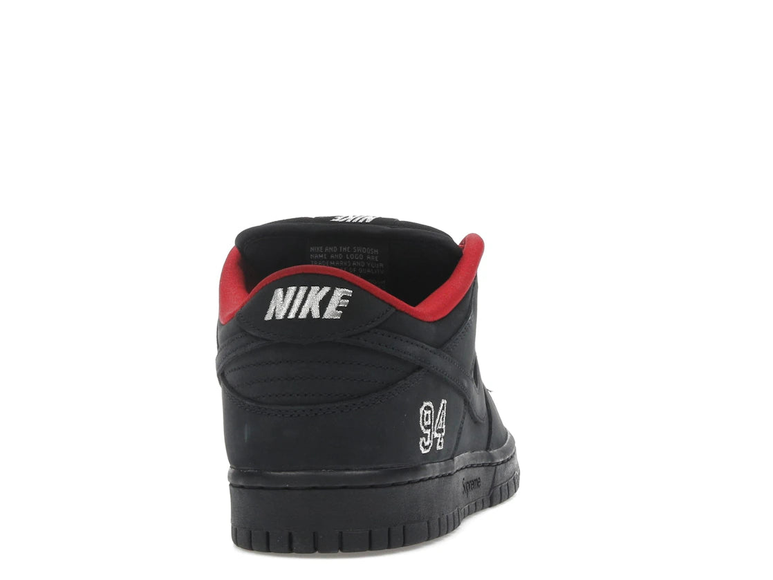 Nike SB Dunk Low Supreme 94 Nero