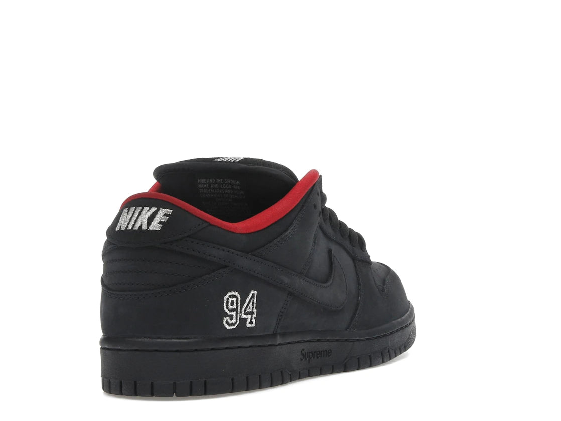Nike SB Dunk Low Supreme 94 Nero