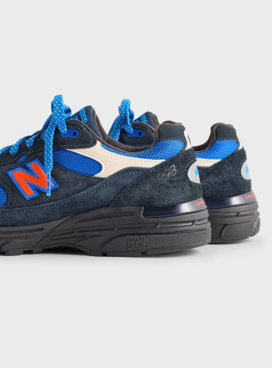 New Balance 993 MiUSA Kith Madison Square Garden Navy