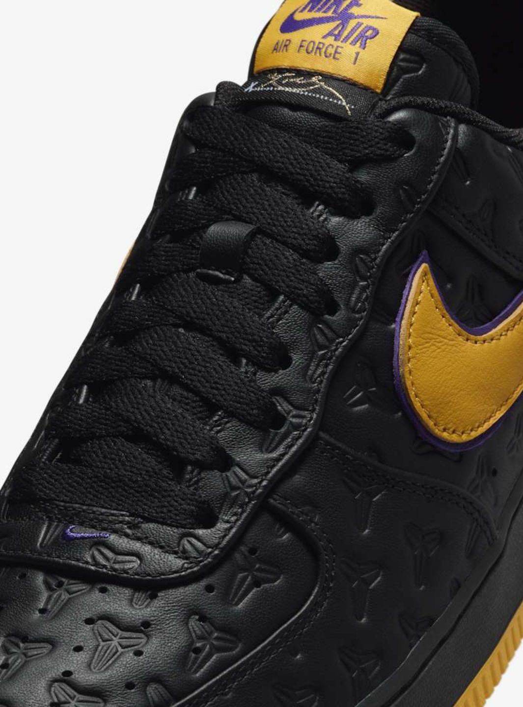 Nike Air Force 1 Low Kobe Bryant Lakers Away (Numbered Edition of 8000)