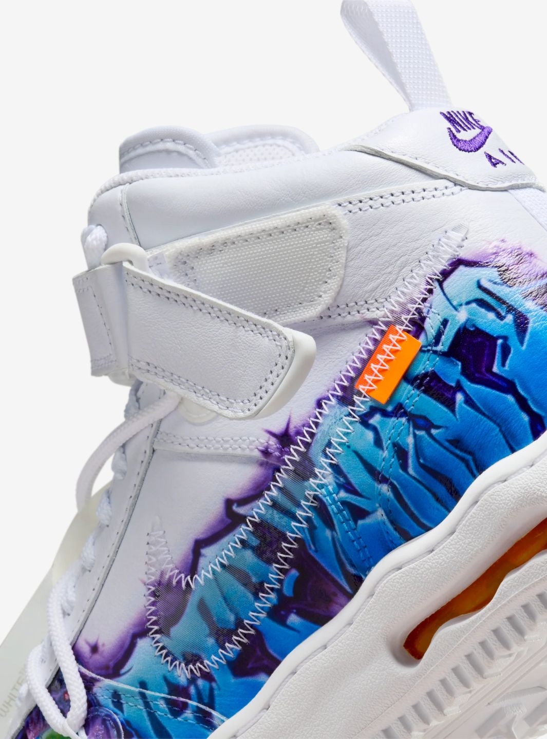 Nike Air Force 1 Mid Off-White Graffiti White