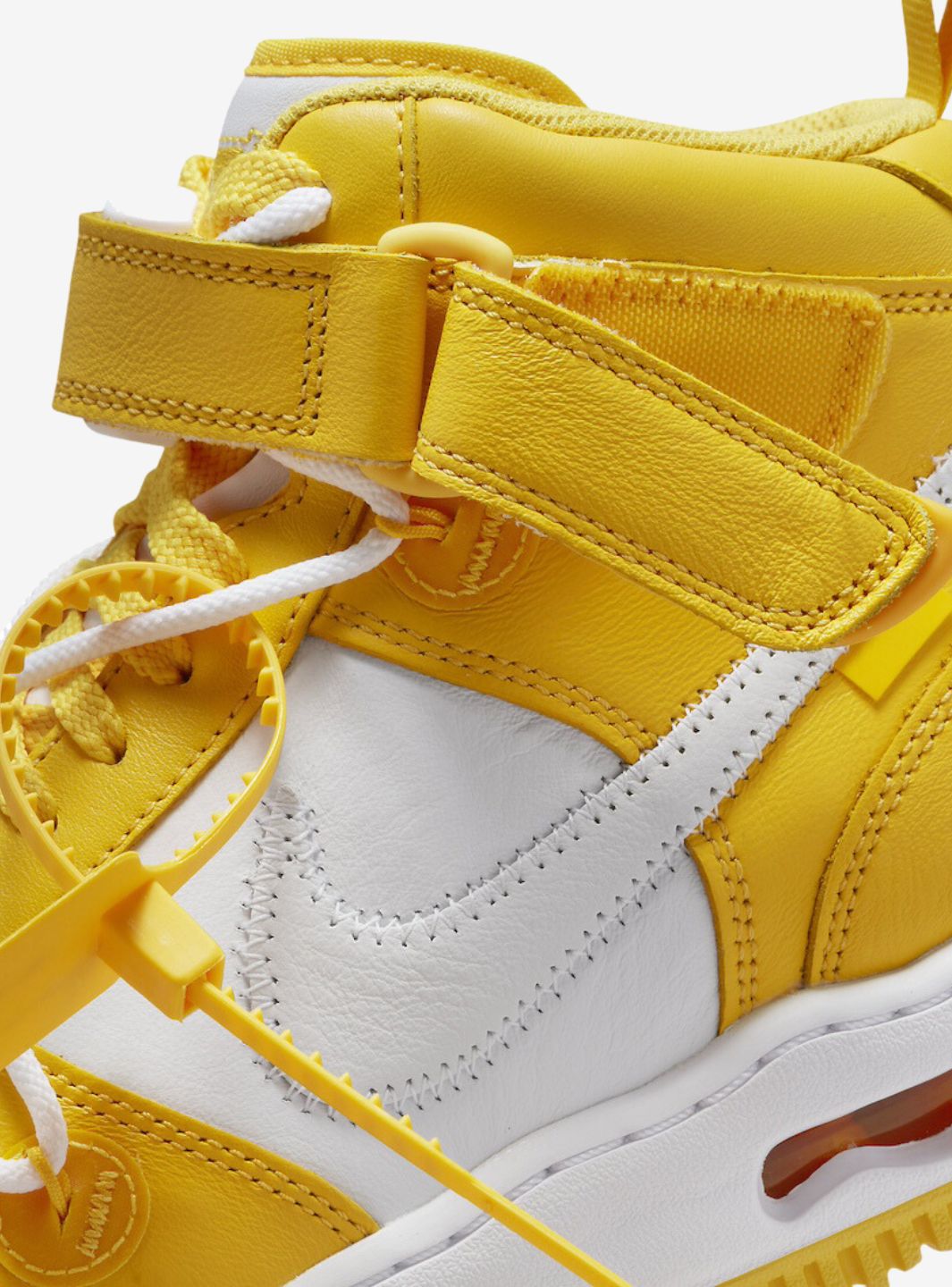 Nike Air Force 1 Mid SP Off-White Varsity Maize