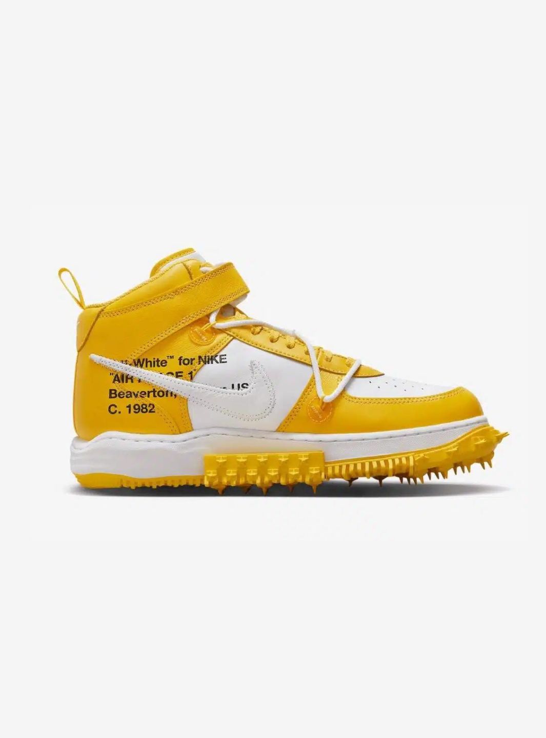 Nike Air Force 1 Mid SP Off-White Varsity Maize