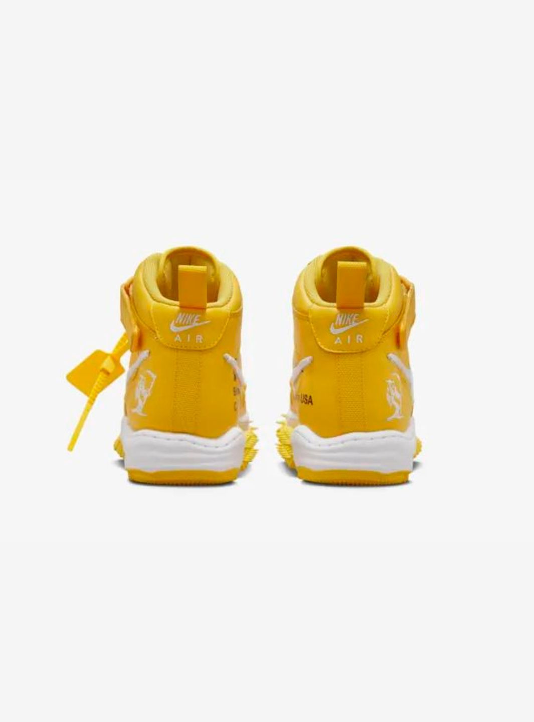 Nike Air Force 1 Mid SP Off-White Varsity Maize