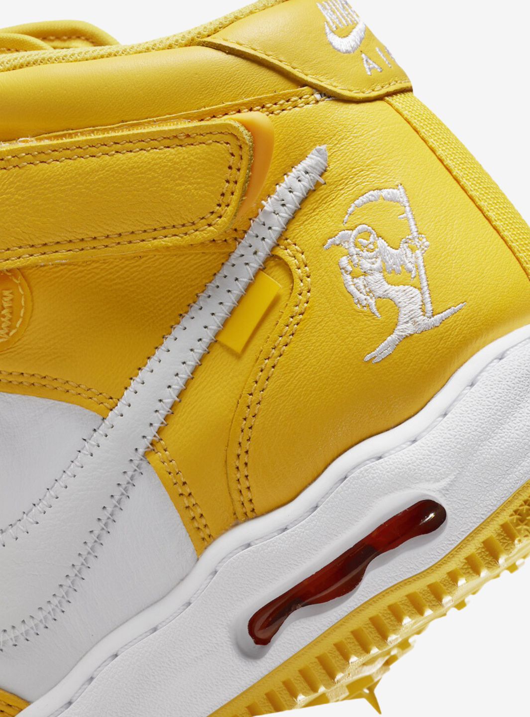 Nike Air Force 1 Mid SP Off-White Varsity Maize