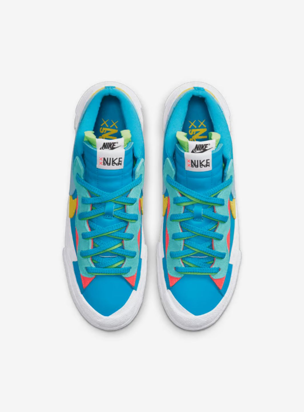 Nike Blazer Low Sacai KAWS Neptune Blue