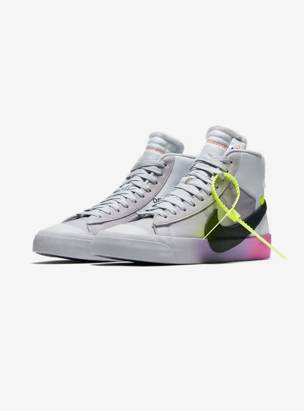 Nike Blazer Mid Off-White Wolf Grey Serena Queen
