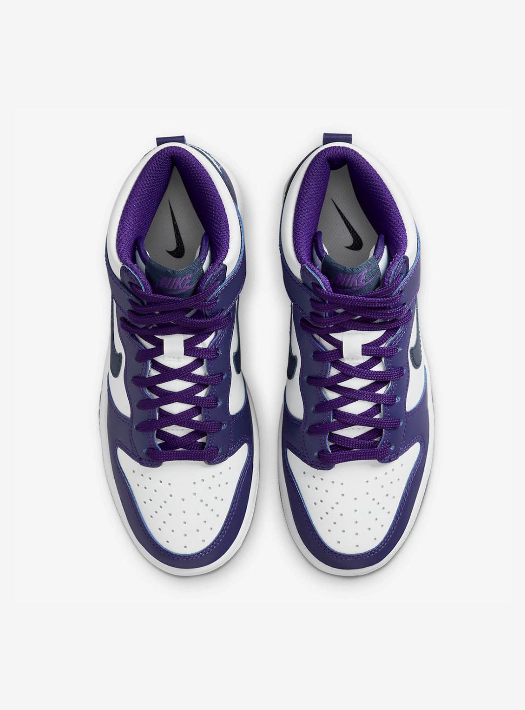 Nike Dunk High Electro Purple Midnight Navy