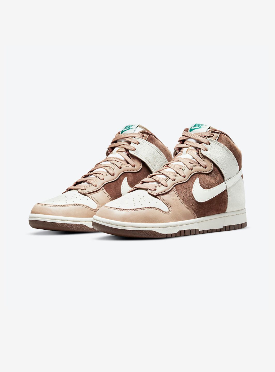 Nike Dunk High Light Chocolate