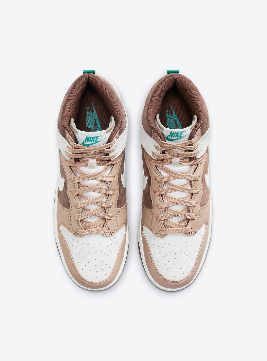 Nike Dunk High Light Chocolate