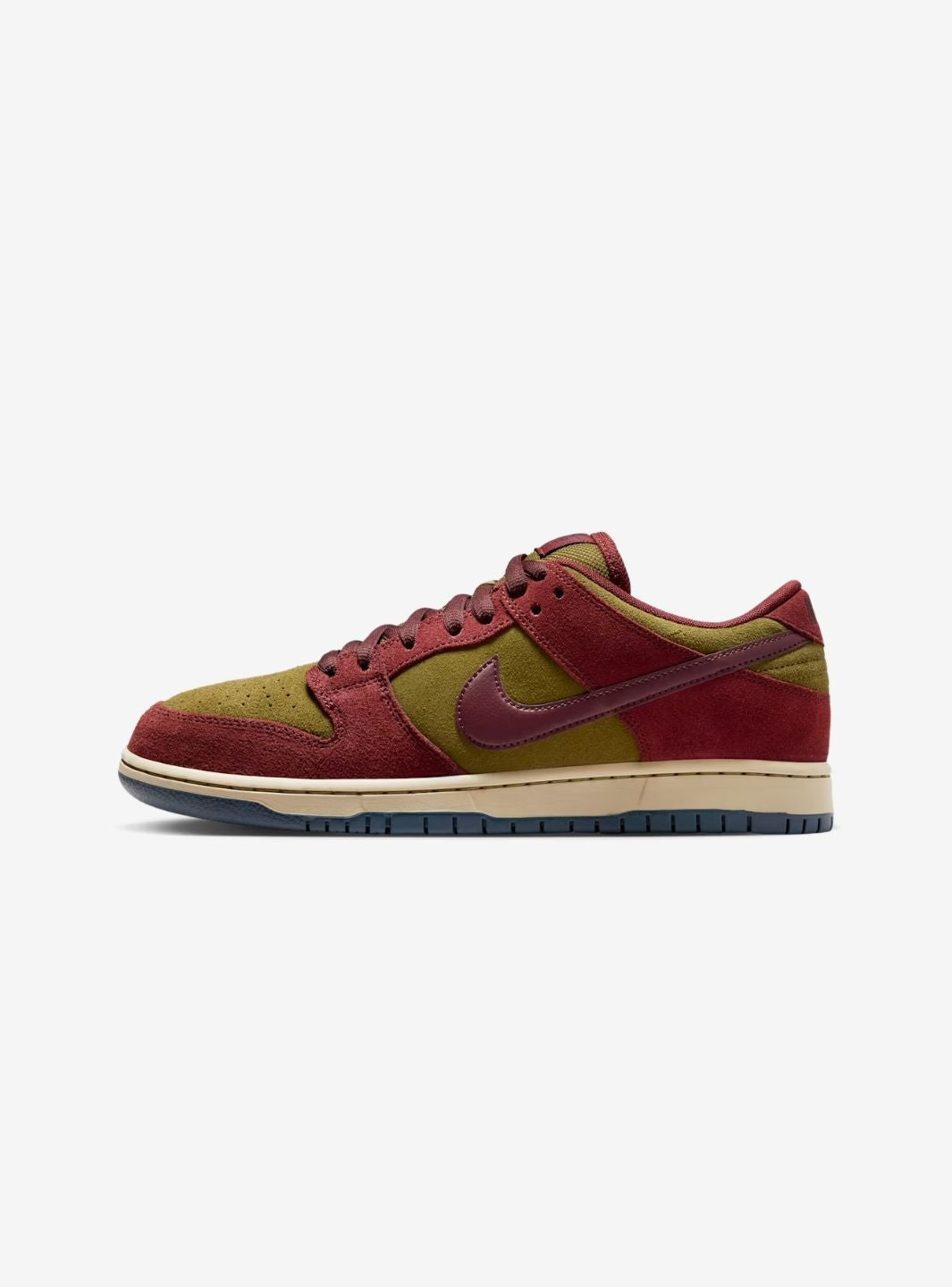Nike SB Dunk Low Dark Team Red Olive Flak
