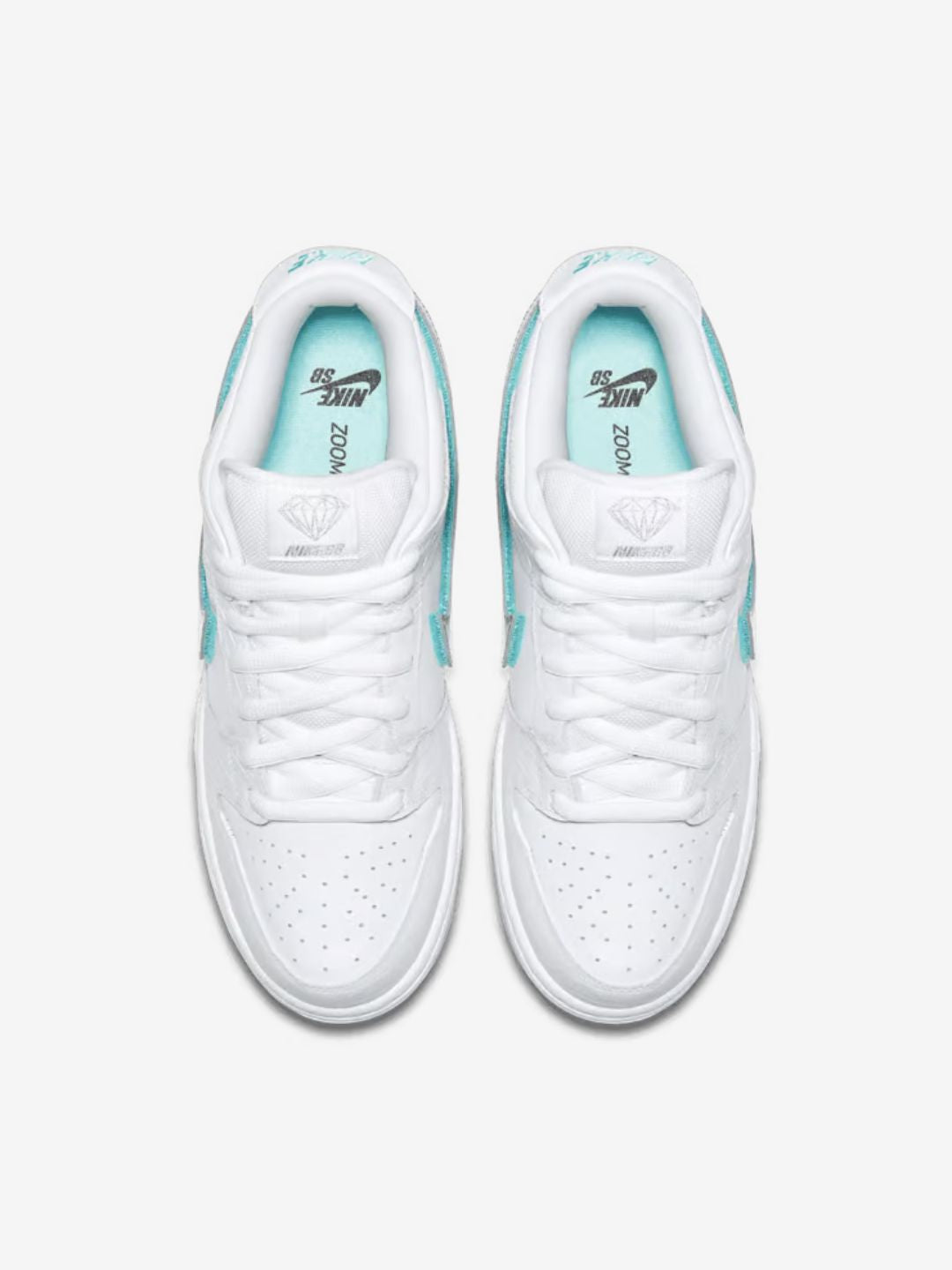 Nike SB Dunk Low Diamond Supply Co. White Diamond