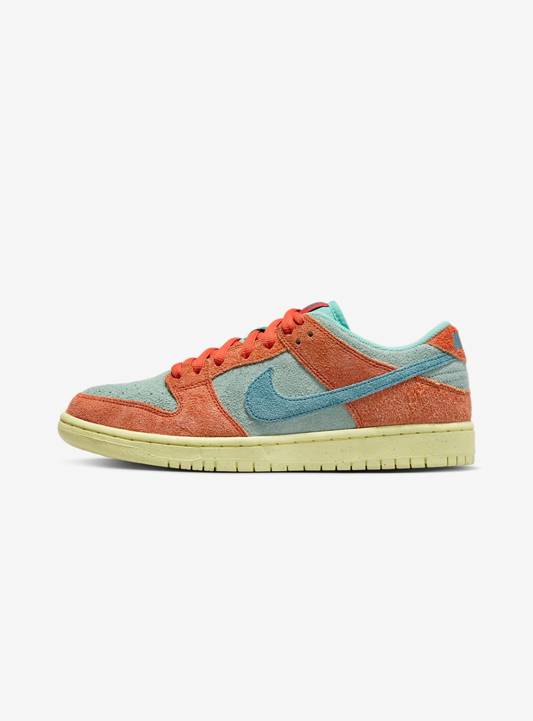 Nike SB Dunk Low Orange Emerald Rise