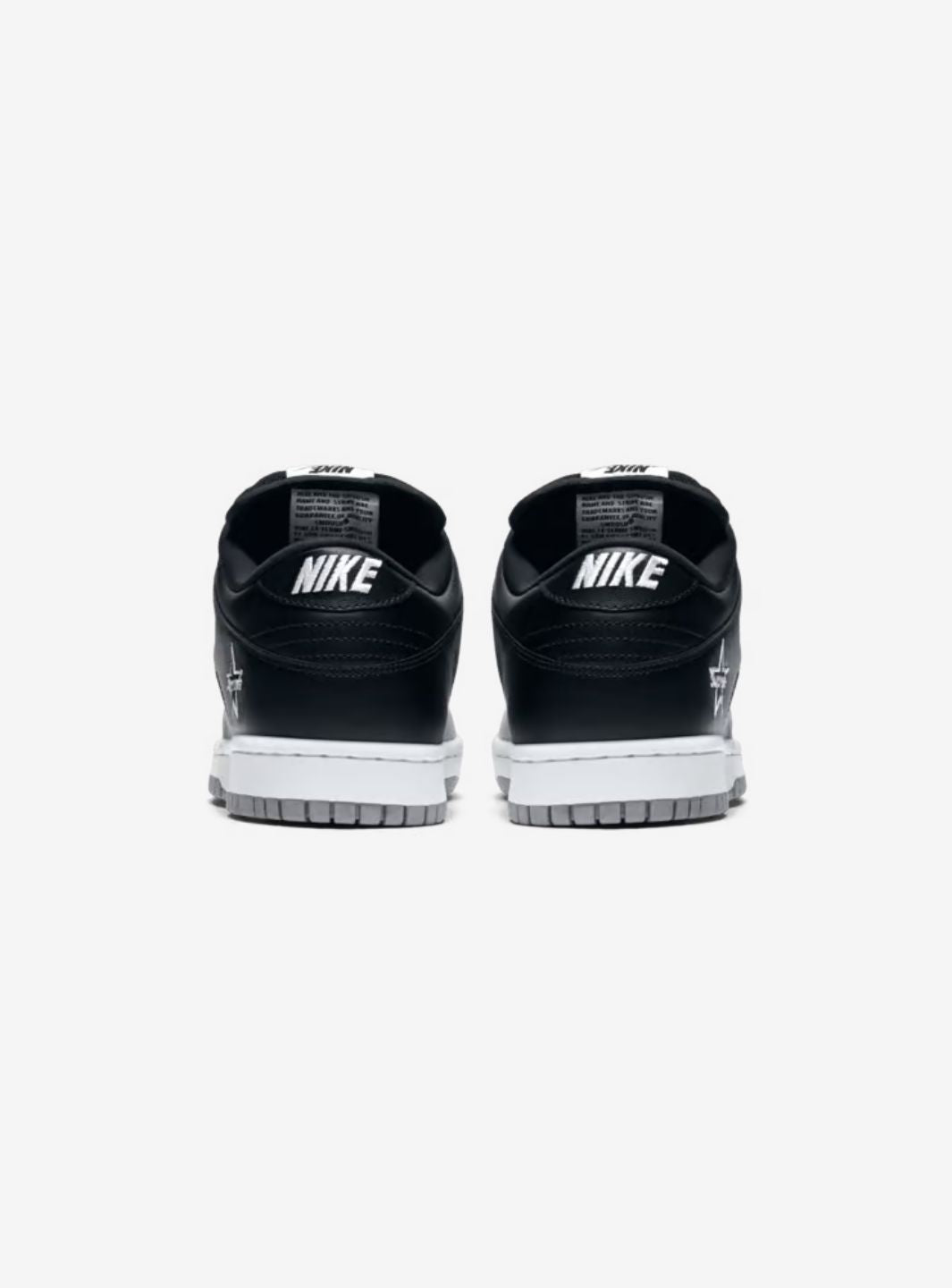 Nike SB Dunk Low Supreme Jewel Swoosh Silver