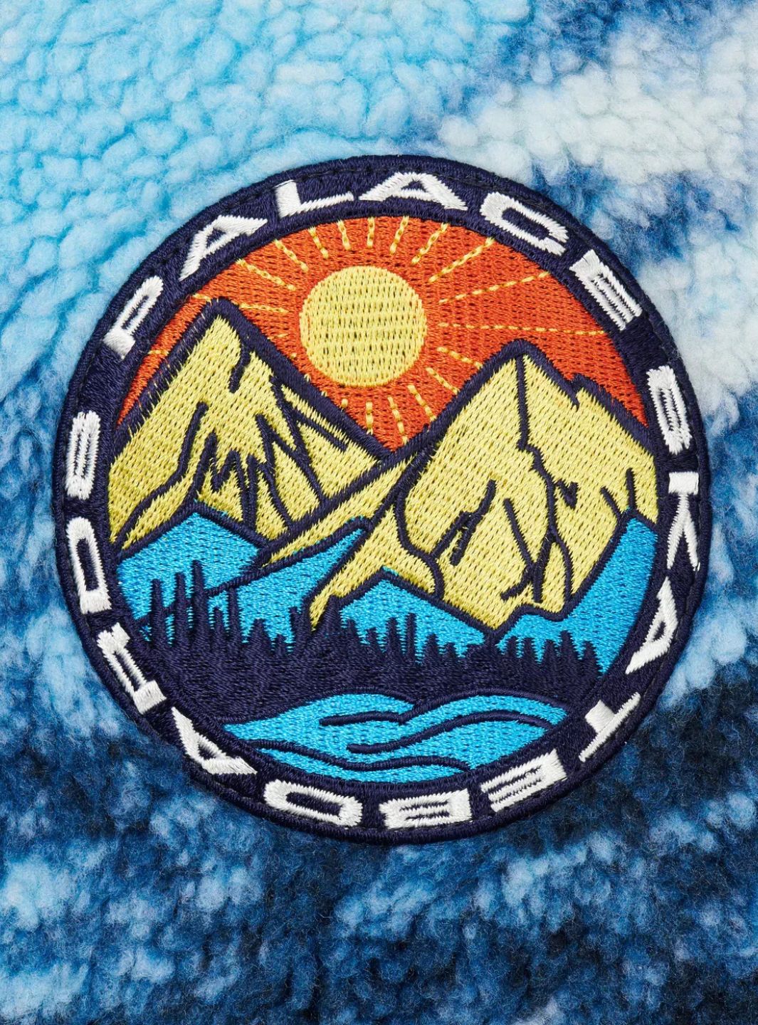 Palace Appalachian Funnel Fleece Palaska Blue