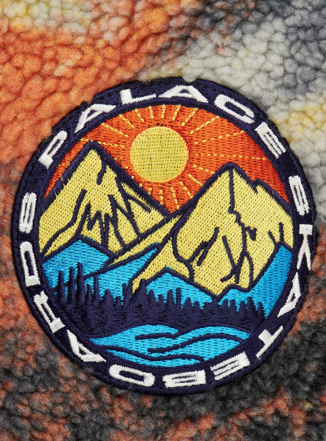 Palace Appalachian Funnel Fleece Palaska Orange