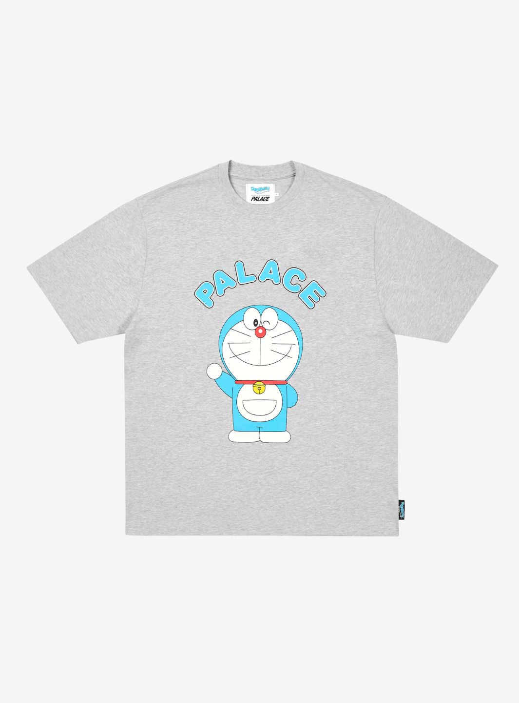 Palace Doraemon T-Shirt Grey Marl