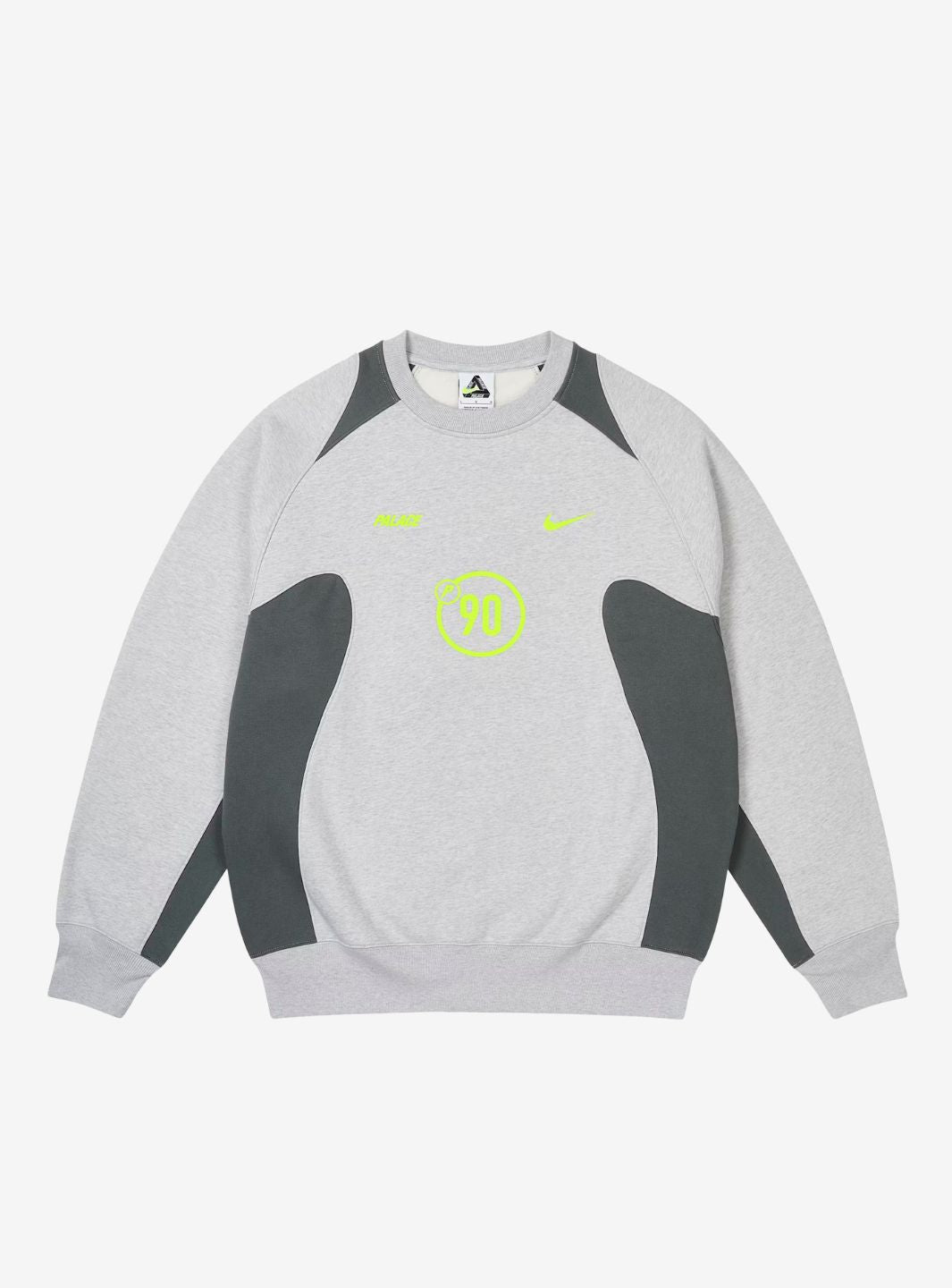 Palace x Nike Total P90 Crew Grey Marl