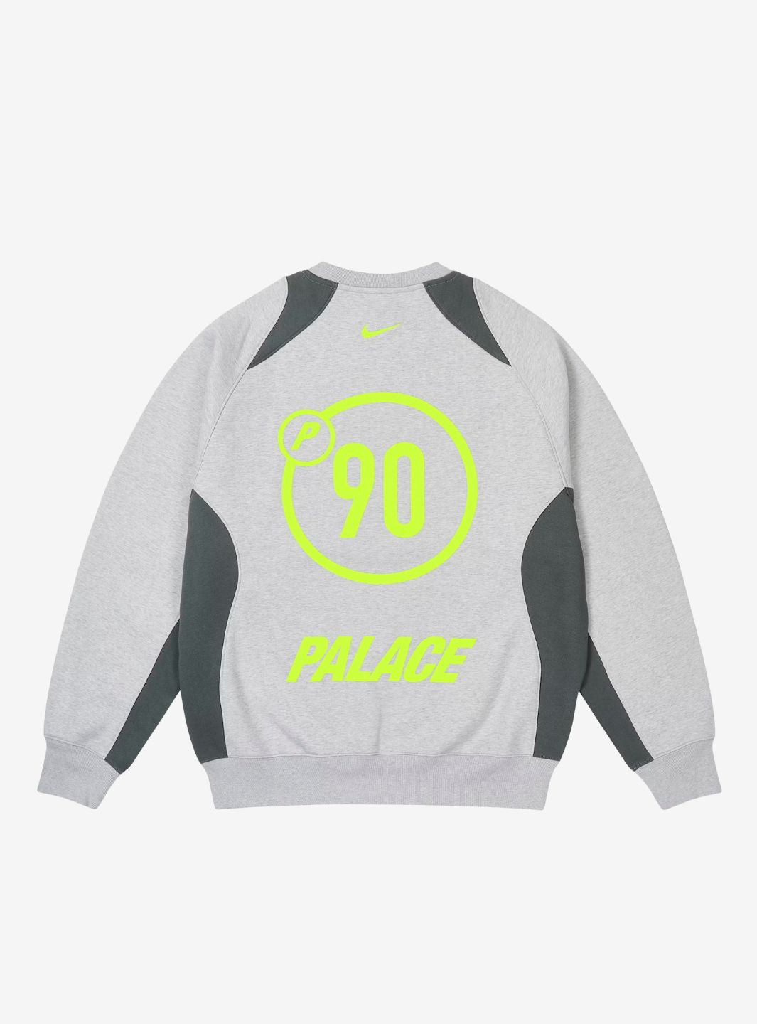 Palace x Nike Total P90 Crew Grey Marl