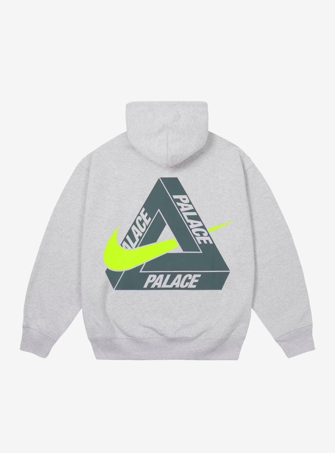Palace x Nike Tri Swoosh Hood Grey Marl