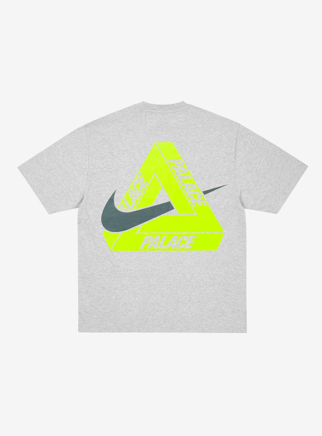 Palace x Nike Tri Swoosh T-Shirt Grey Marl